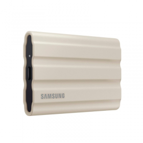 SAMSUNG T7 Shield 1TB, Portable SSD, up to 1050MB/s, USB 3.2 Gen2, Rugged, IP65 Rated, for Photographers, Content Creators and Gaming, External Solid State Drive (MU-PE1T0S/AM, 2022), Beige
